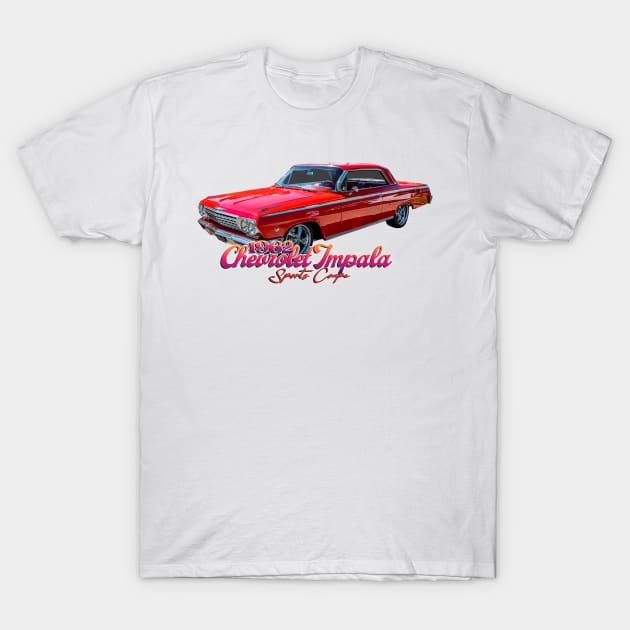 1962 Chevrolet Impala Sports Coupe T-Shirt by Gestalt Imagery